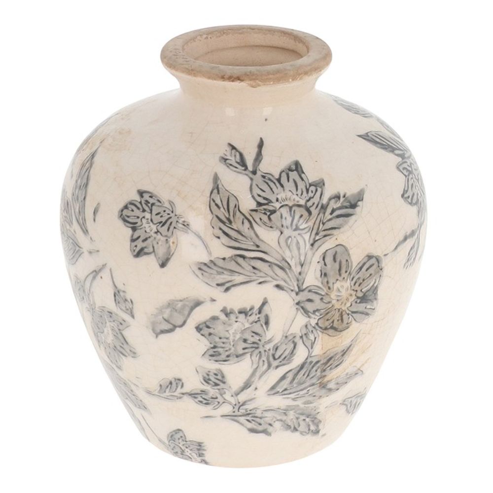 Shudehill Giftware Misty Garden Plum Vase - Small