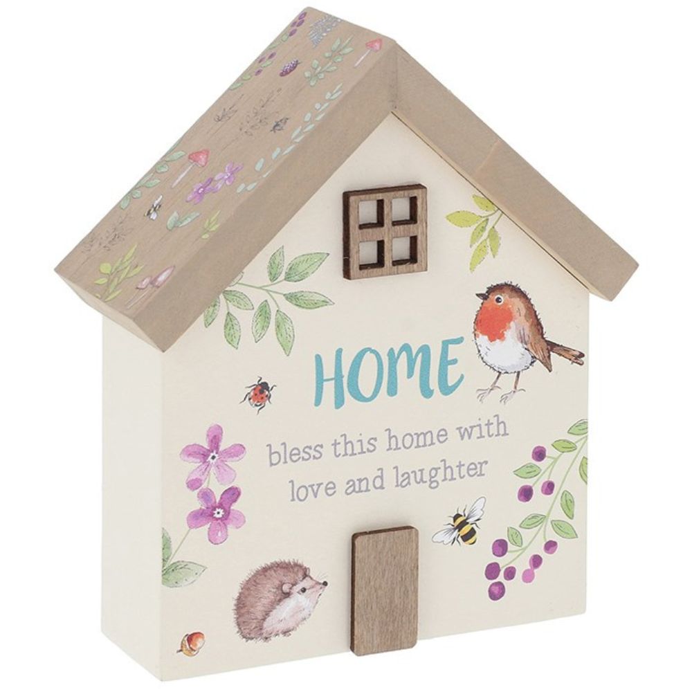 Shudhill 11cm Woodland Robin House Home Plaque