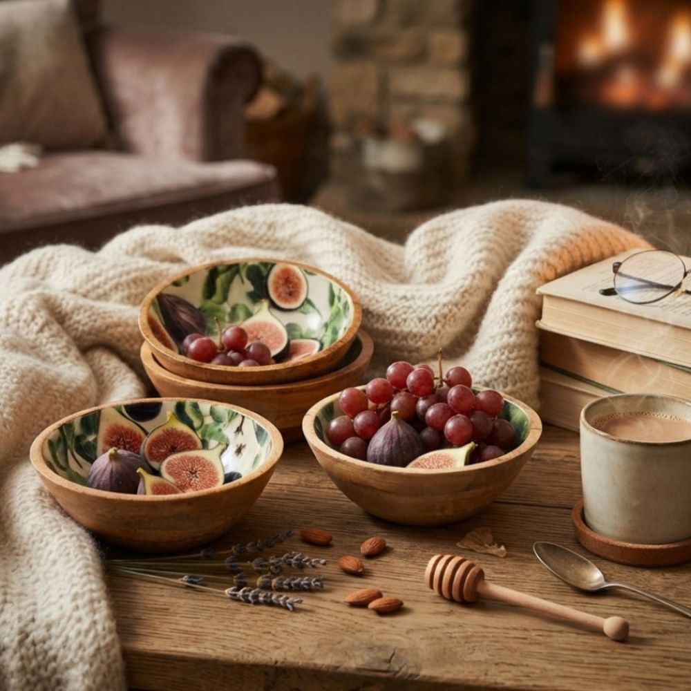 Sifcon 18cm Cosy Home Fruit Enamel Bowl - Small