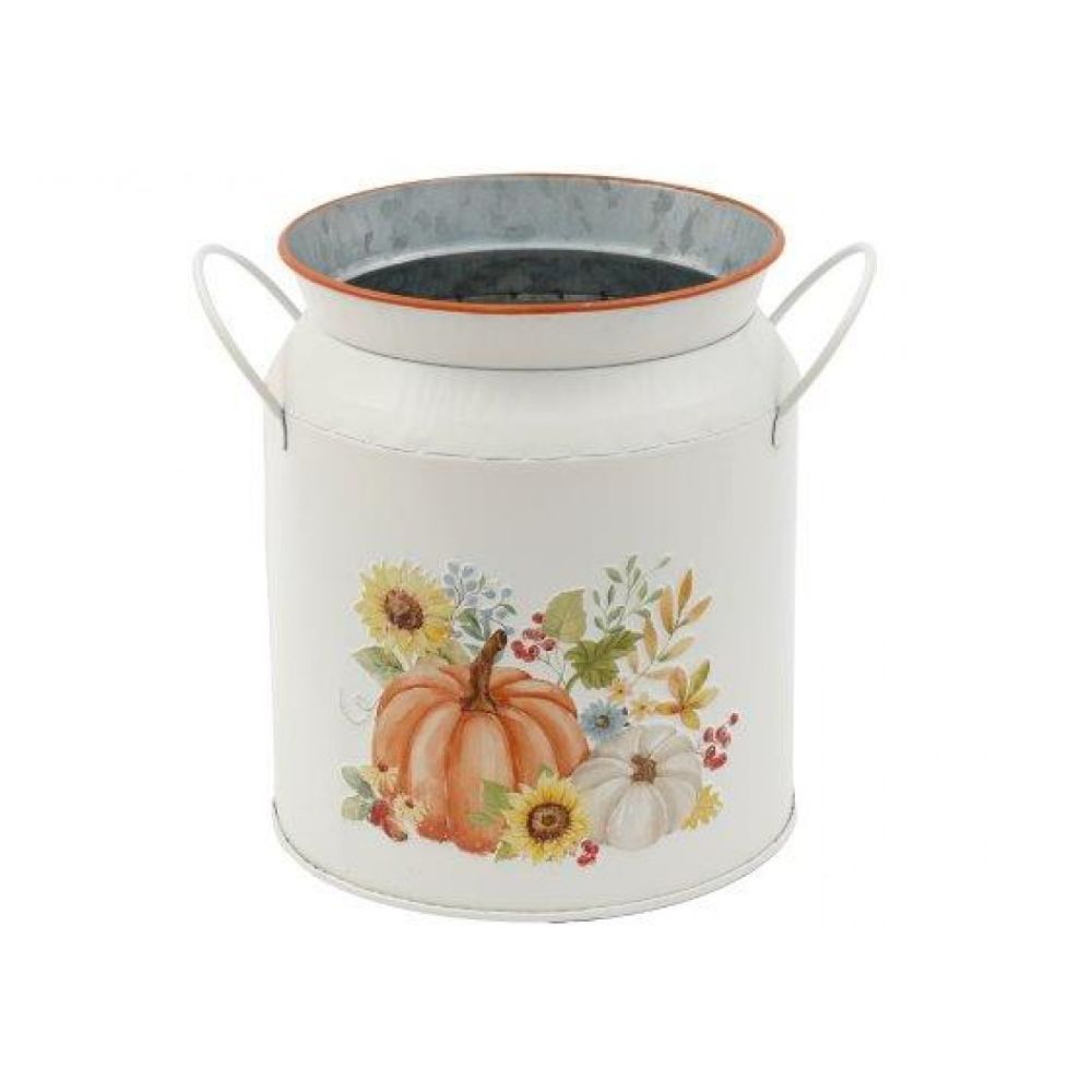 Sifcon 20cm Autumn Pumpkin Urn Vase