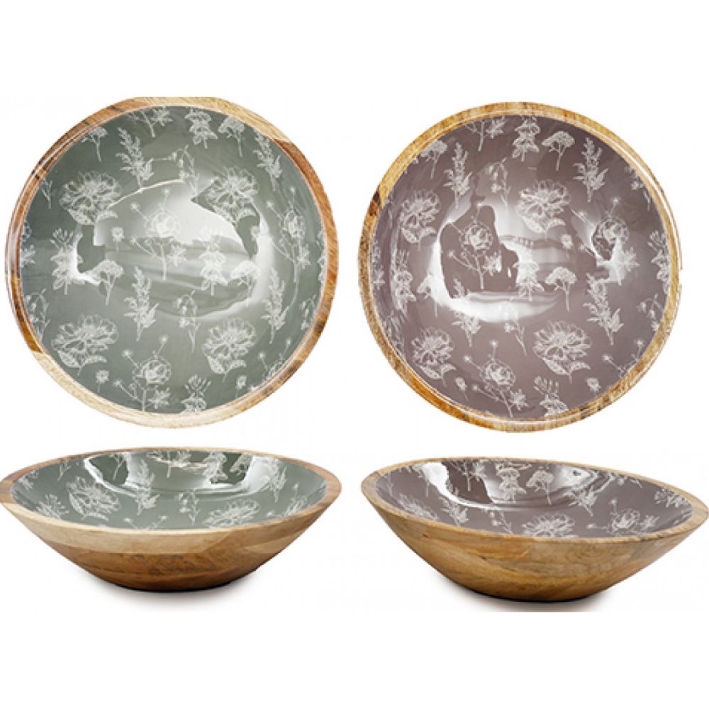 Sifcon 30cm Neutral Flower Bowl (Choice of 2)