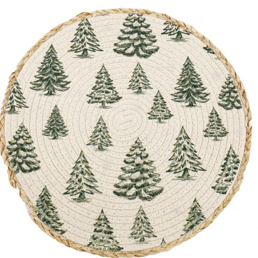 Sifcon 38cm Winter Forest Placemat