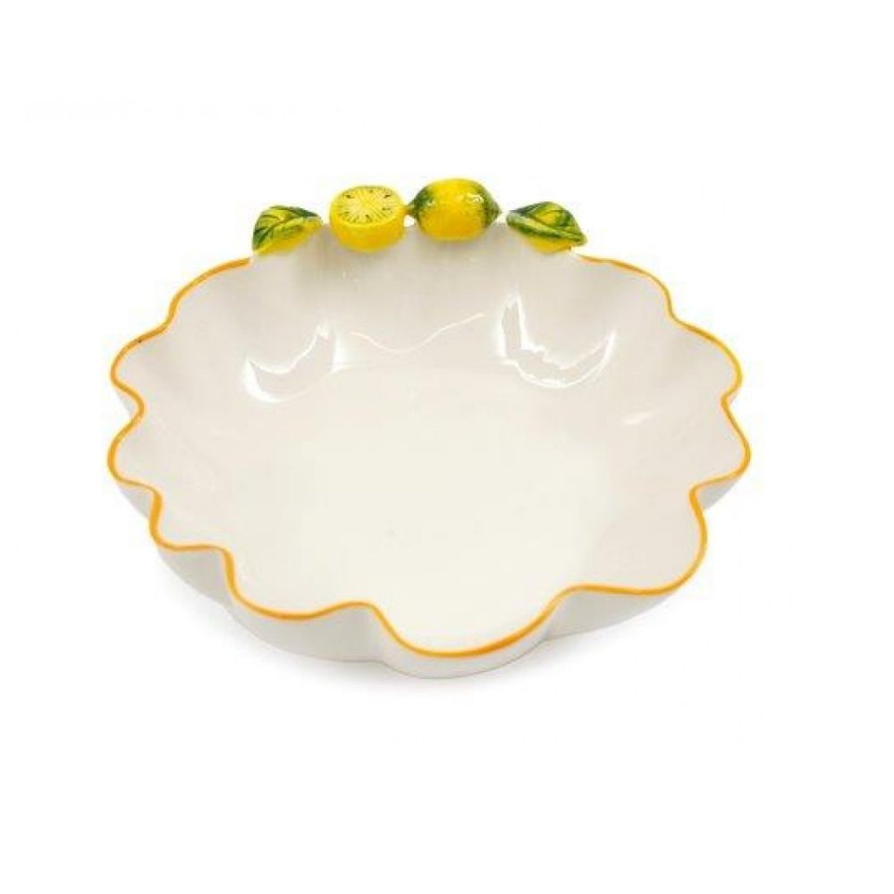 Sifcon 24cm 3D Lemon Wavy Bowl