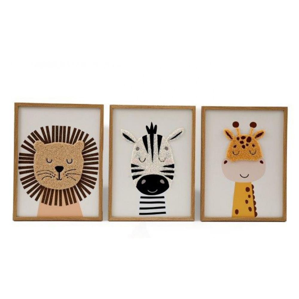 Sifcon 40cm Baby Boucle Animal Wall Art