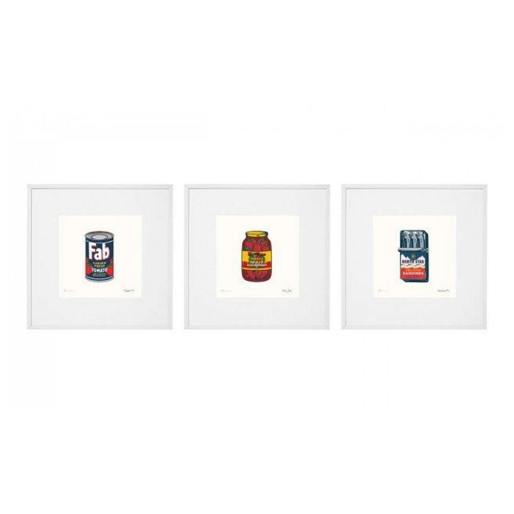Sifcon 40cm x 40cm Vinatge Pantry Wall Art - (Choice of 3)