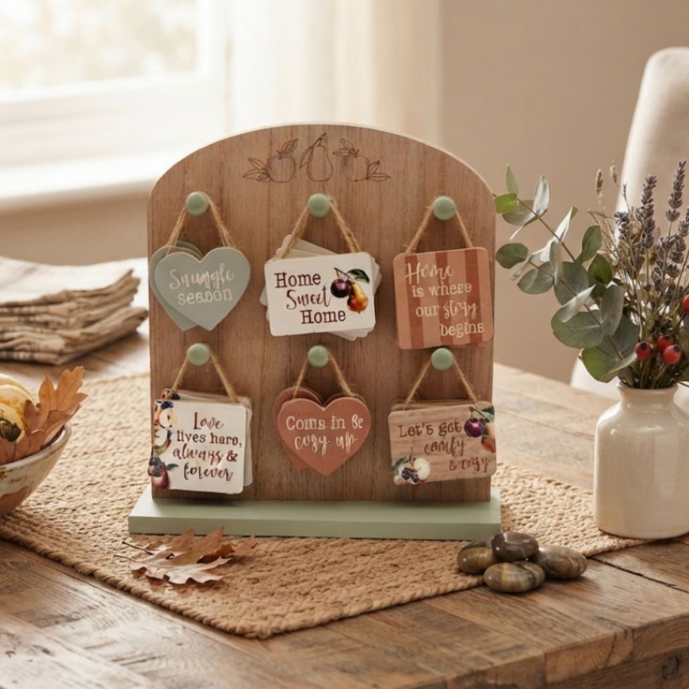 Sifcon 9cm Orchard Fruits Hanging Decoration (Choice of 6)