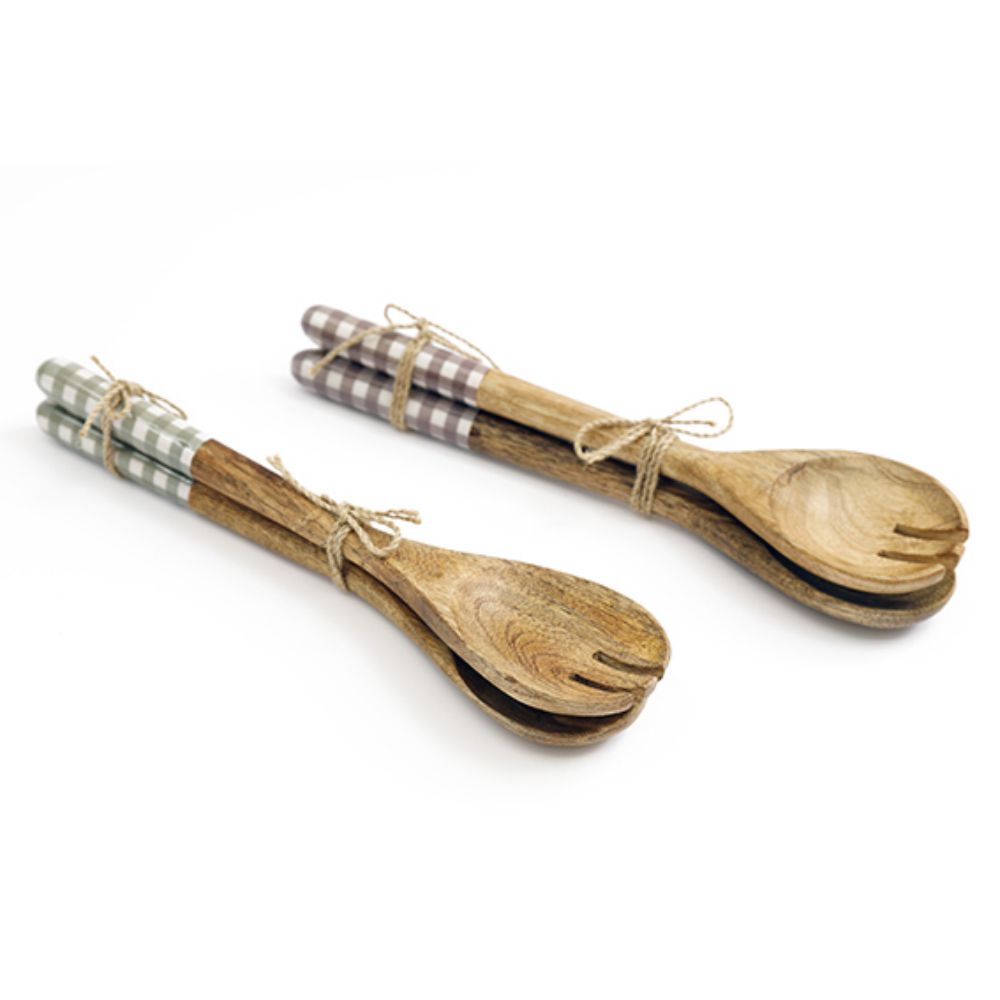 Sifcon Gingham Salad Servers (Choice of 2)