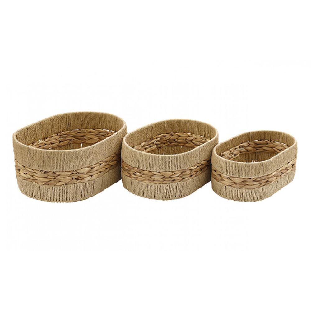 Sifcon 31cm Oval Storage Baskets