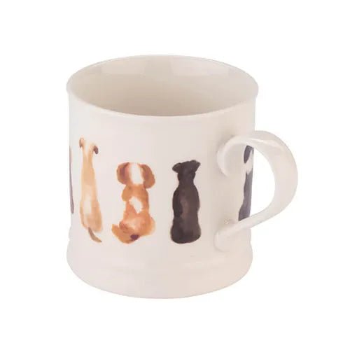 Siip Dog Line Up Ceramic Mug - Old Railway Line Garden Centre