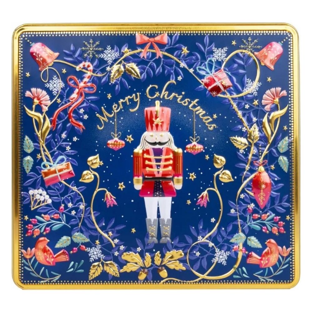 Silver Crane 450g Nordic Nutcracker Filled with Assorted Scottish Shortbread