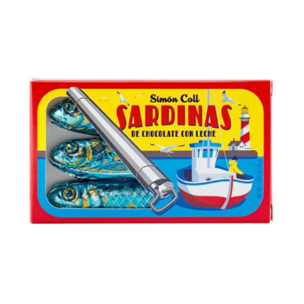 Simon Coll 24g Milk Chocolate Sardines