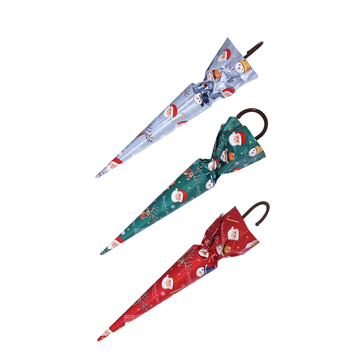 Simon Coll Milk Chocolate Umbrellas (Choice of 3)