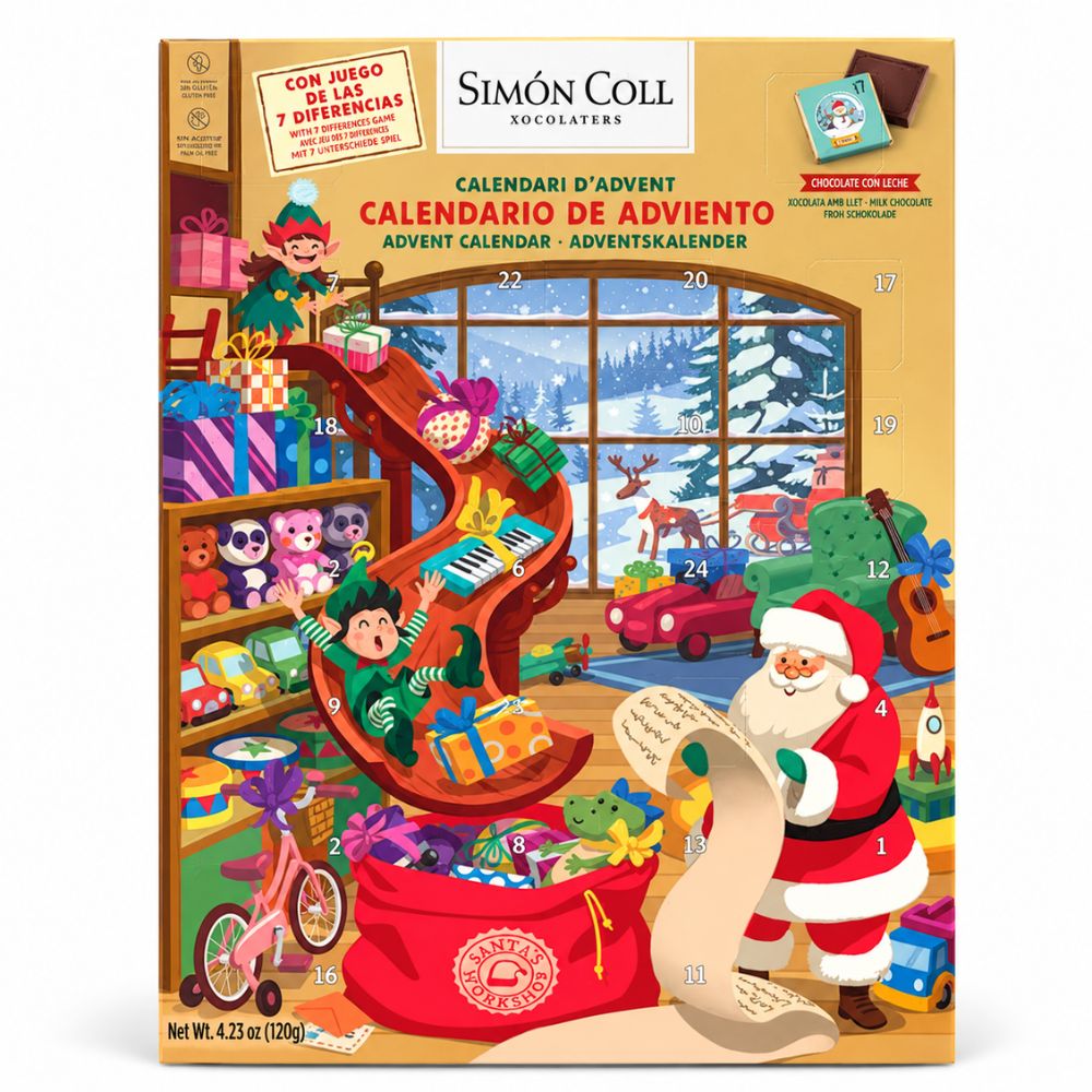Simon Coll Santa's Workshop Advent Calendar