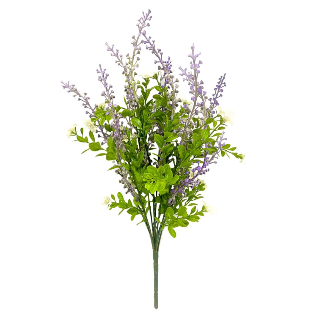 Sincere Floral 49cm Artificial Rivina Blossom Foliage Spray (Choice of 4)