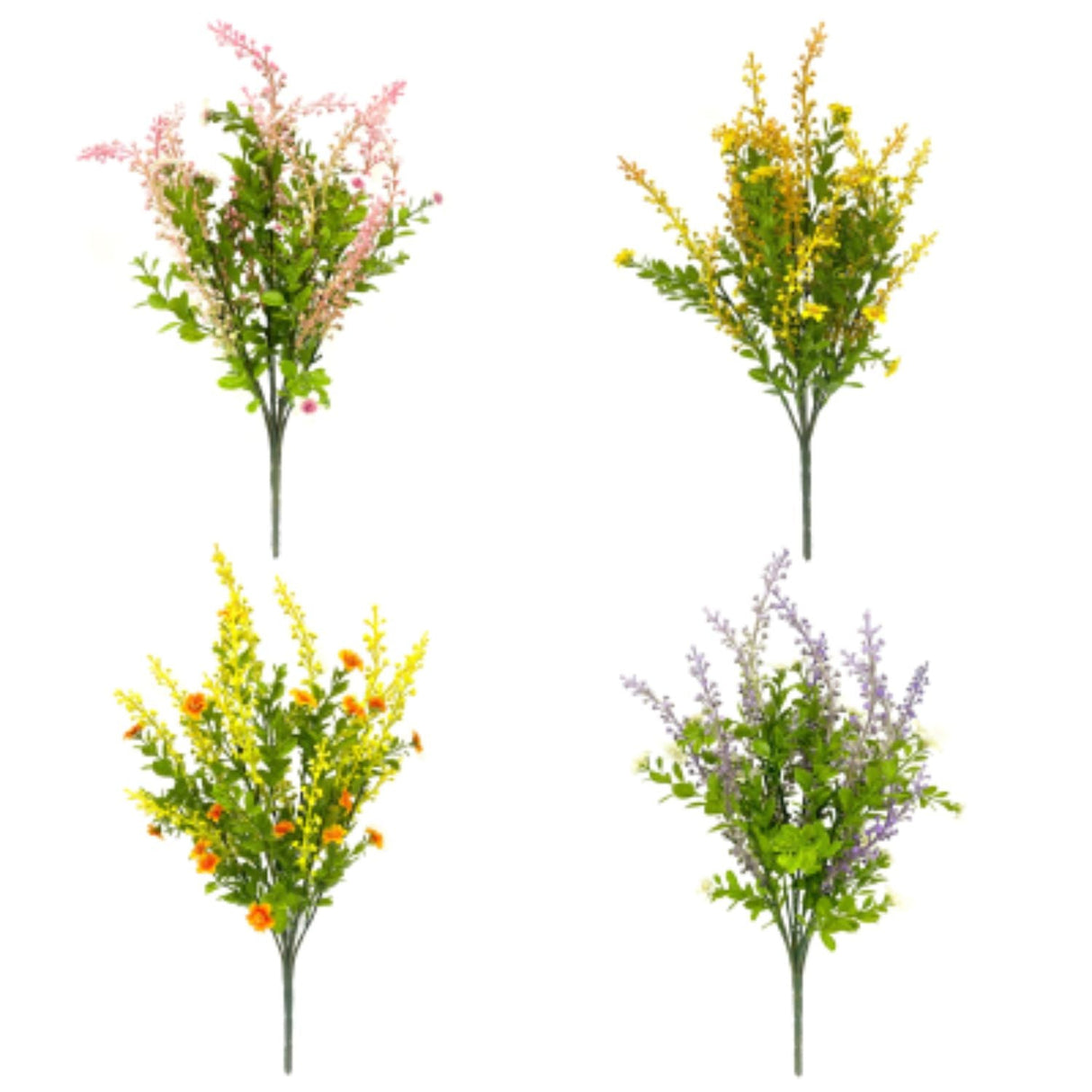 Sincere Floral 49cm Rivina Blossom Foliage Bouquet (Choice of 4) - Old Railway Line Garden Centre