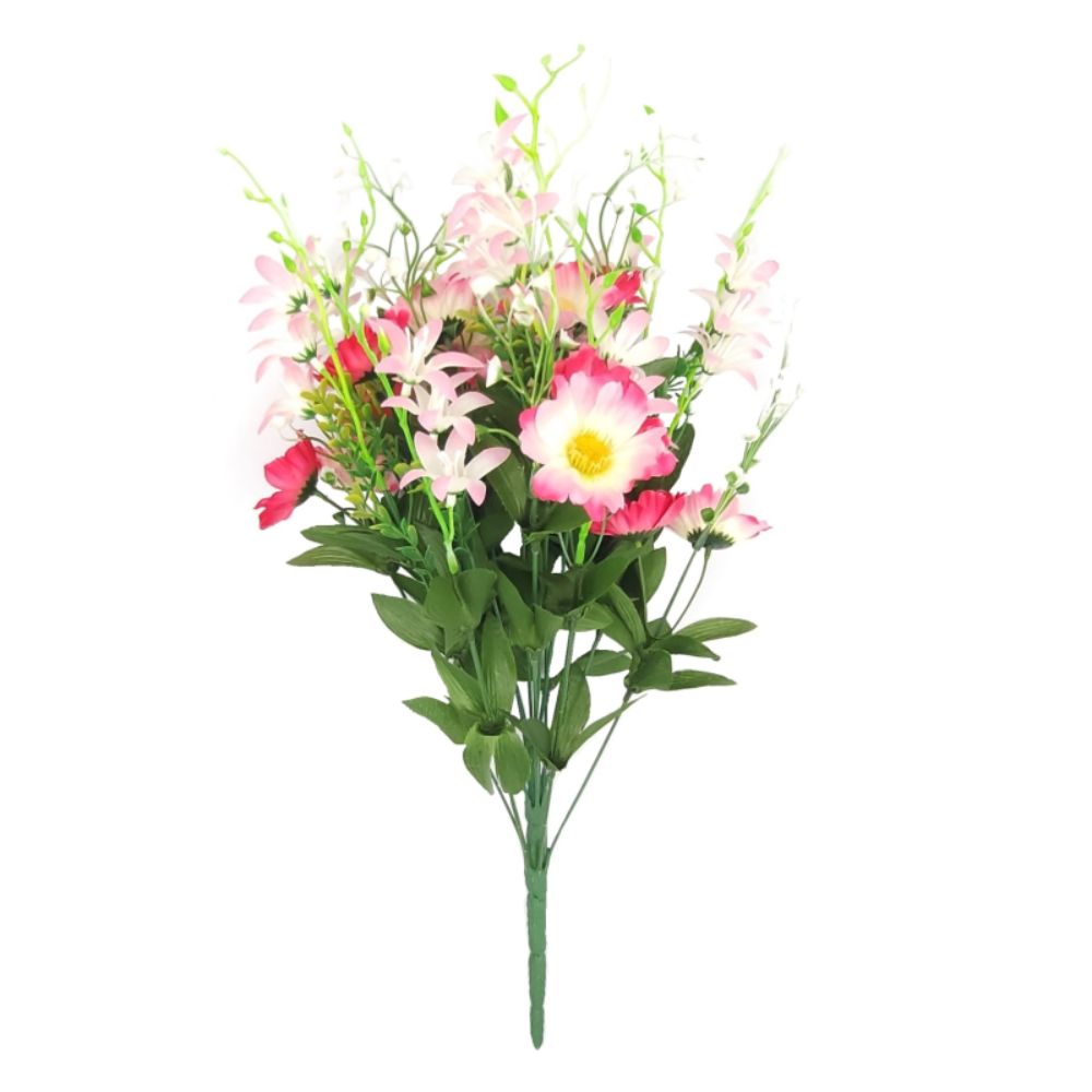 Sincere Floral 50cm Artificial Star Flower Cosmos Spray (Choice of 4)
