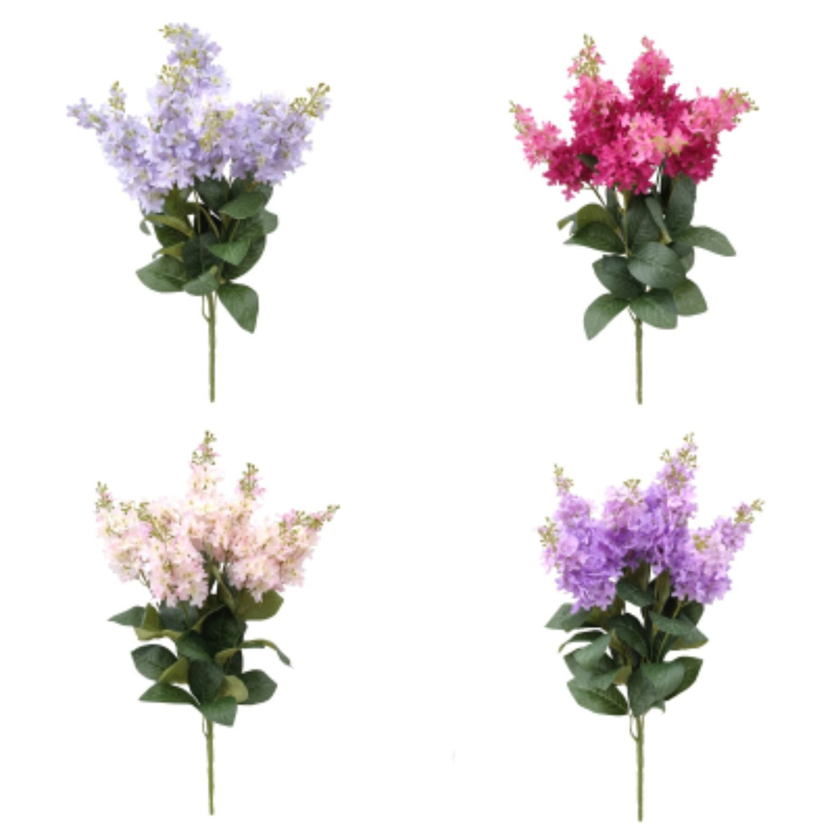 Sincere Floral 56cm Lilac Bush (Choice of 4) - Old Railway Line Garden Centre