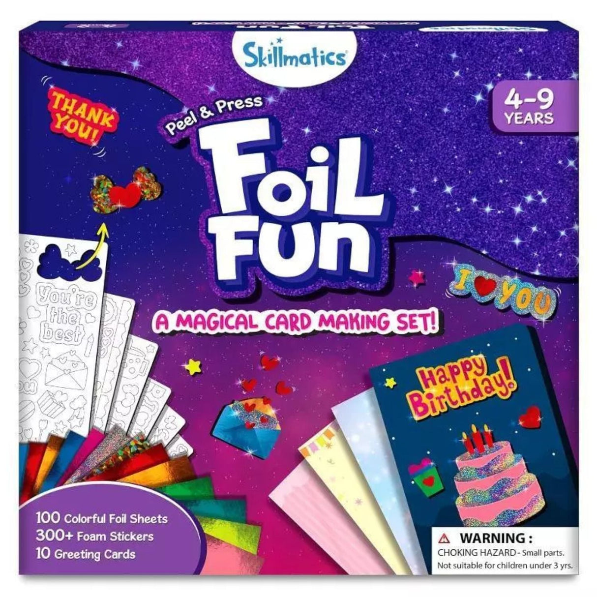 Skillmatics Foil Fun: Card Making Set - Old Railway Line Garden Centre