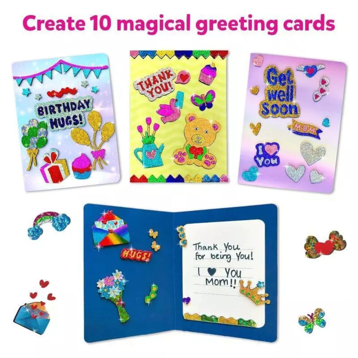 Skillmatics Foil Fun: Card Making Set - Old Railway Line Garden Centre