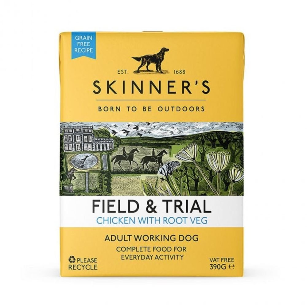 Skinners Field & Trial 390g Chicken with Root Veg Adult Wet Dog Food - Old Railway Line Garden Centre