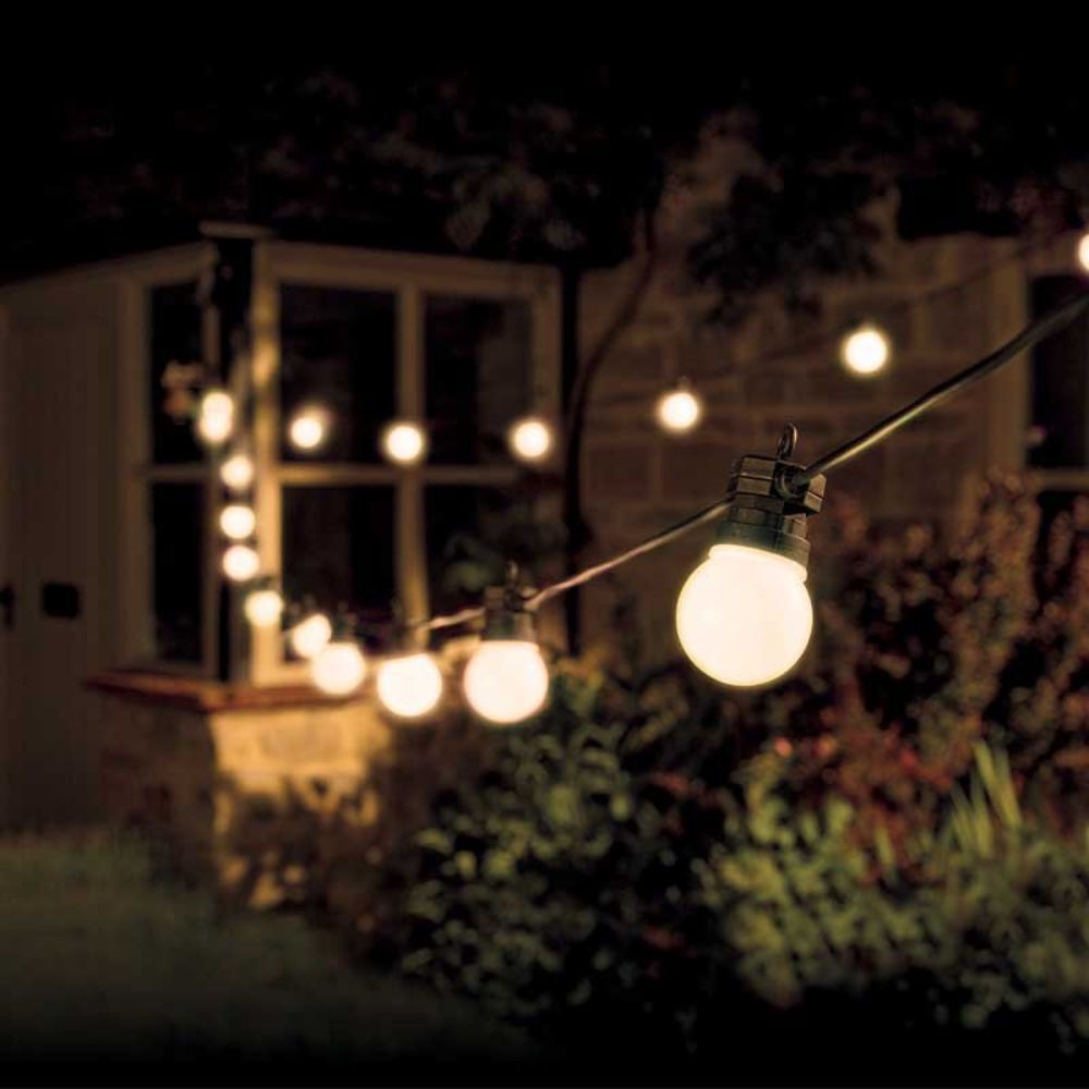 Smart Garden 14.5m Part Festoon LV Warm White String Lights