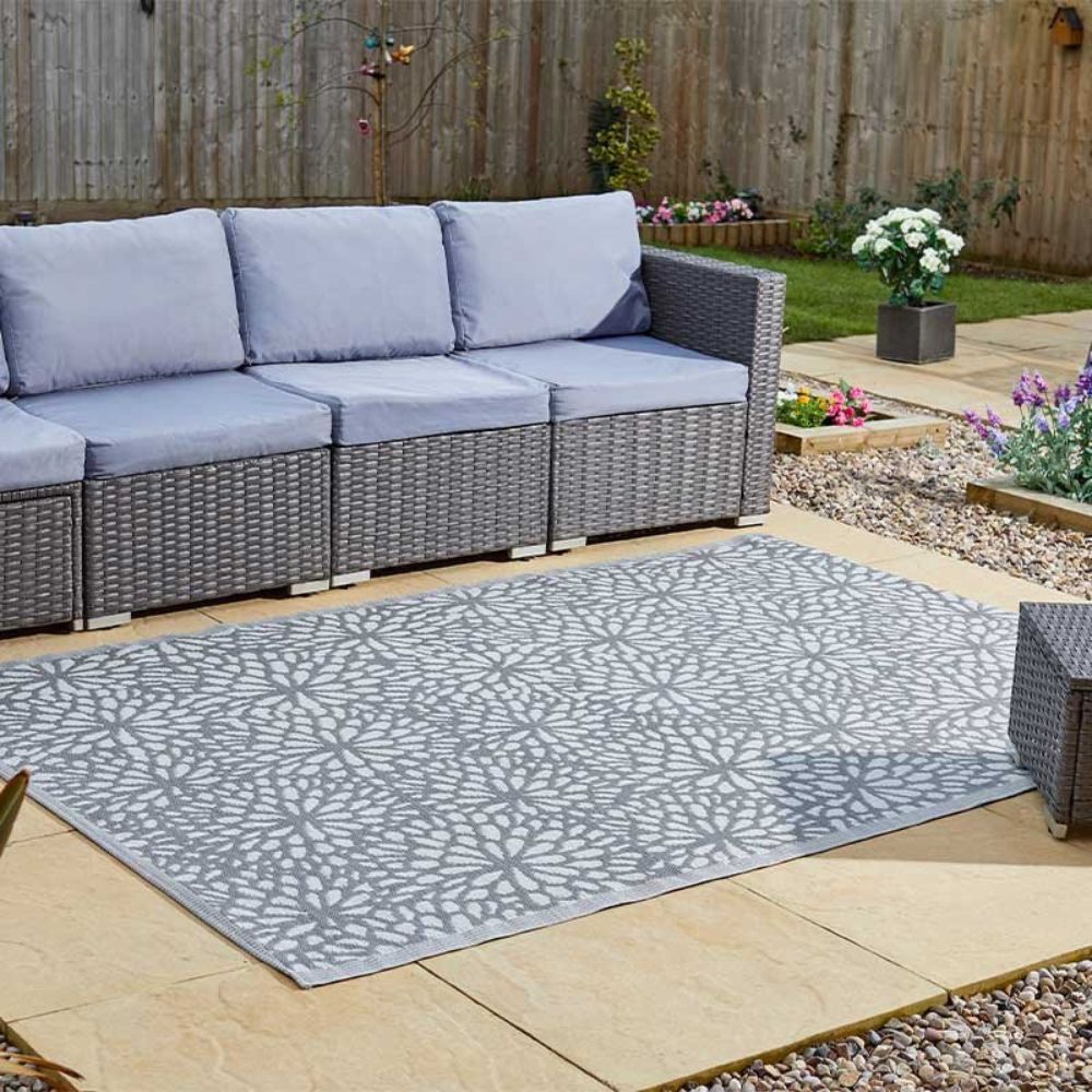 Smart Garden 210cm Bloom Slate Alfresco Mat