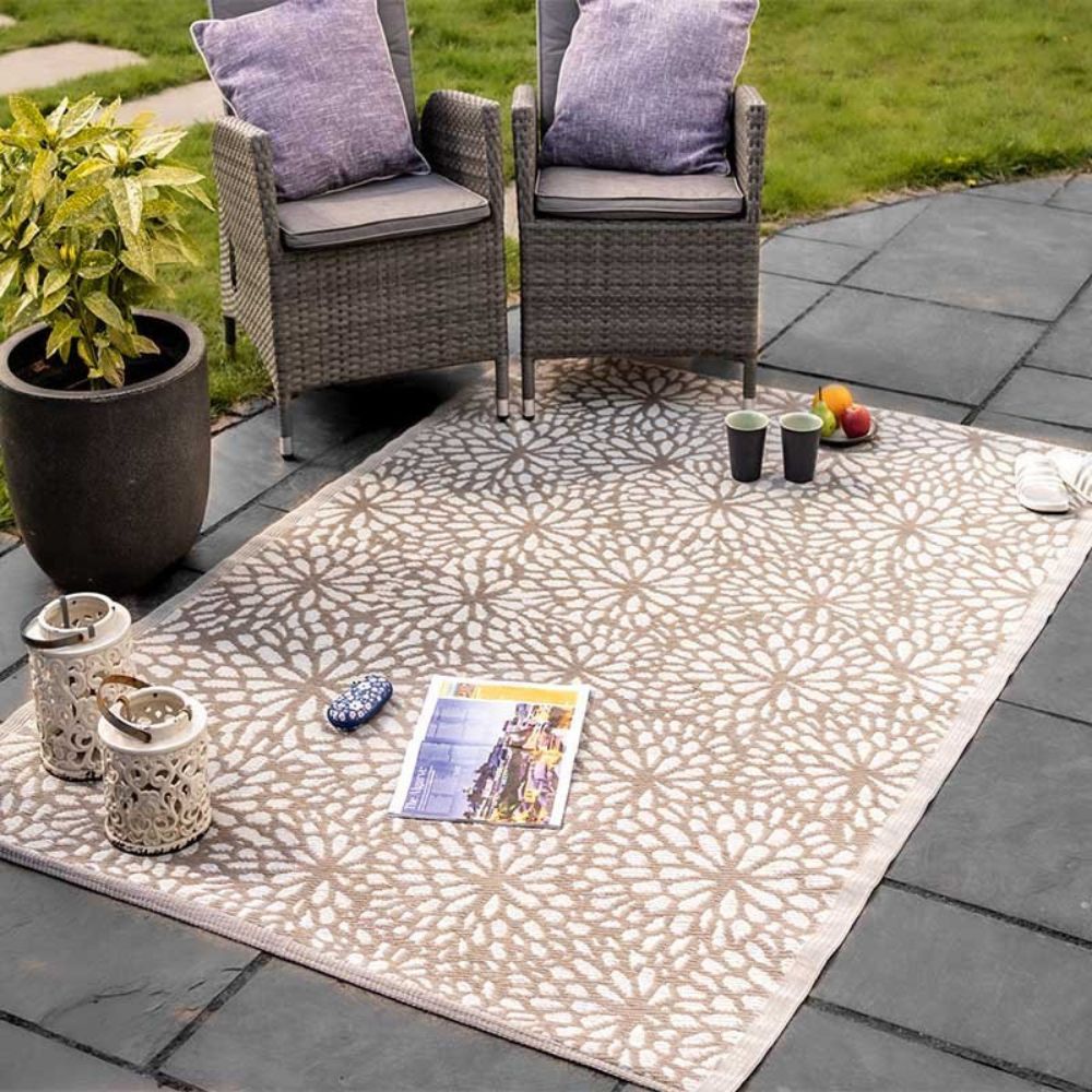 Smart Garden 210cm Mocha Bloom Alfresco Mats