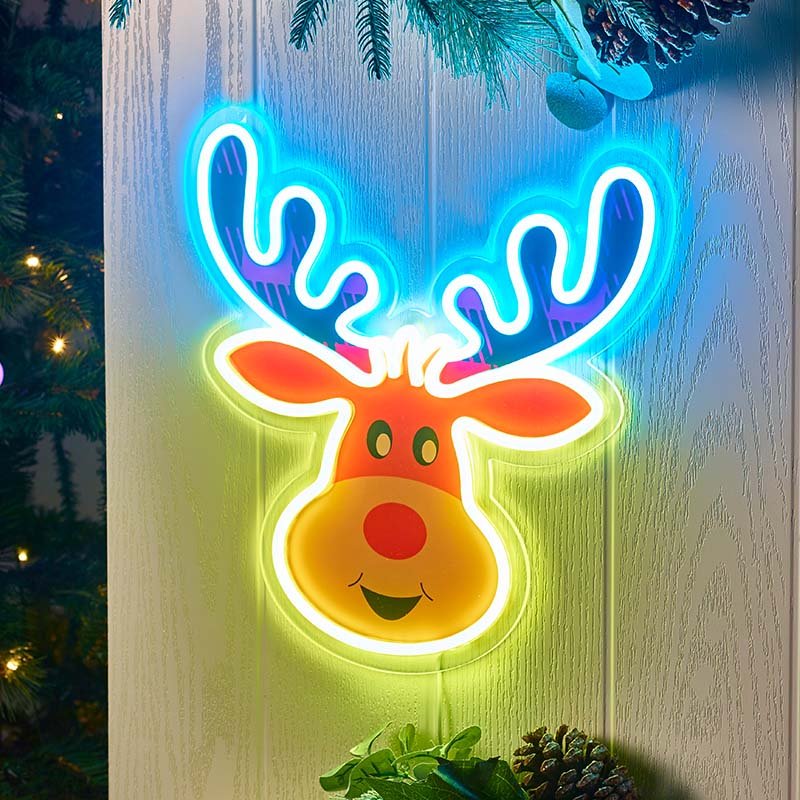 Three Kings 35cm NeonEsque Radiant Rudy Reindeer (USB)