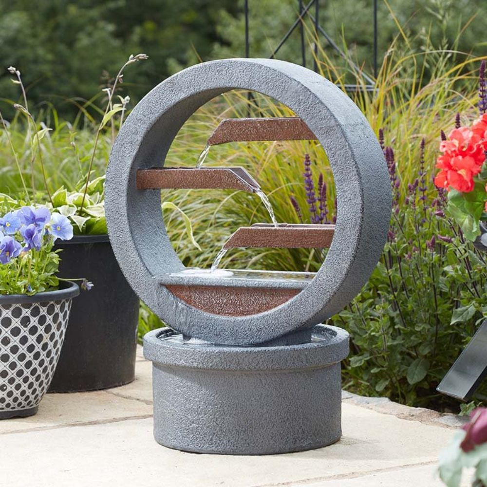 Smart Garden Omega Cascade Solar Water Feature