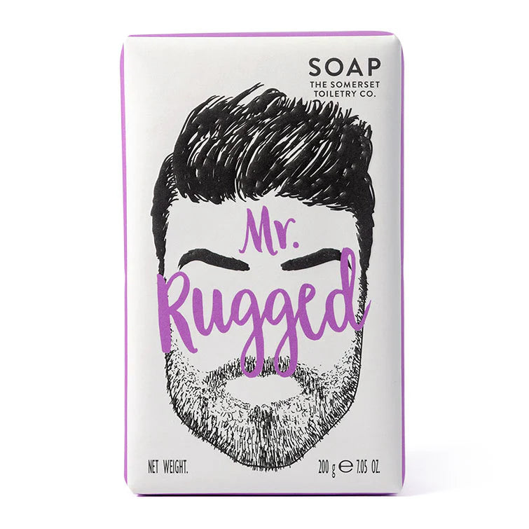 Mr Rugged 200g Cedarwood & Lemongrass Soap