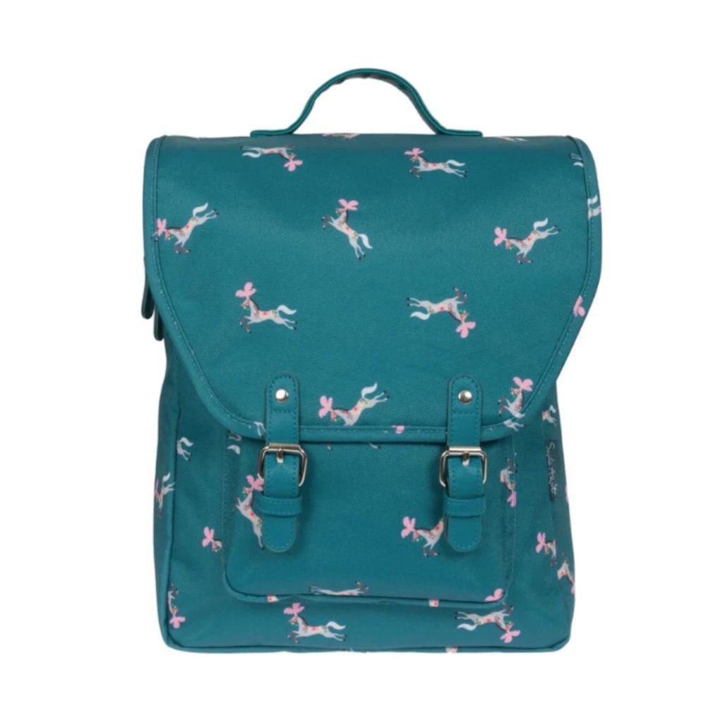 Sophie Allport Fairground Ponies Backpack Satchel - Old Railway Line Garden Centre