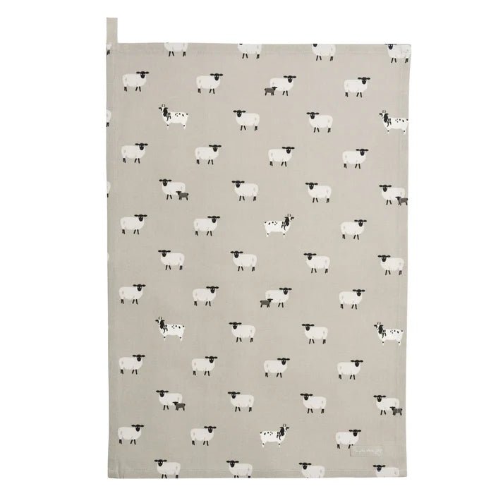 Sophie Allport Sheep Tea Towel - Old Railway Line Garden Centre
