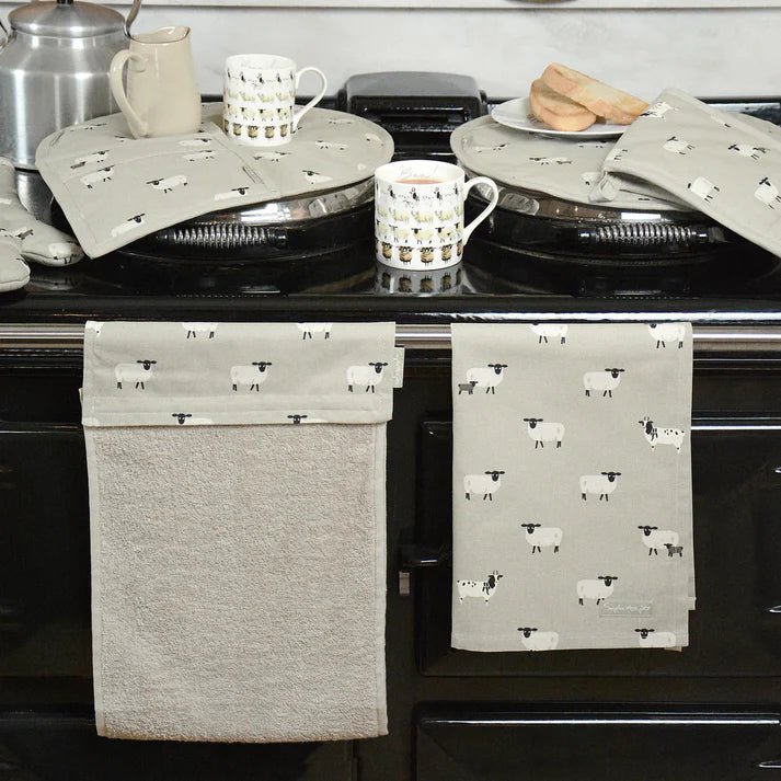 Sophie Allport Sheep Tea Towel - Old Railway Line Garden Centre