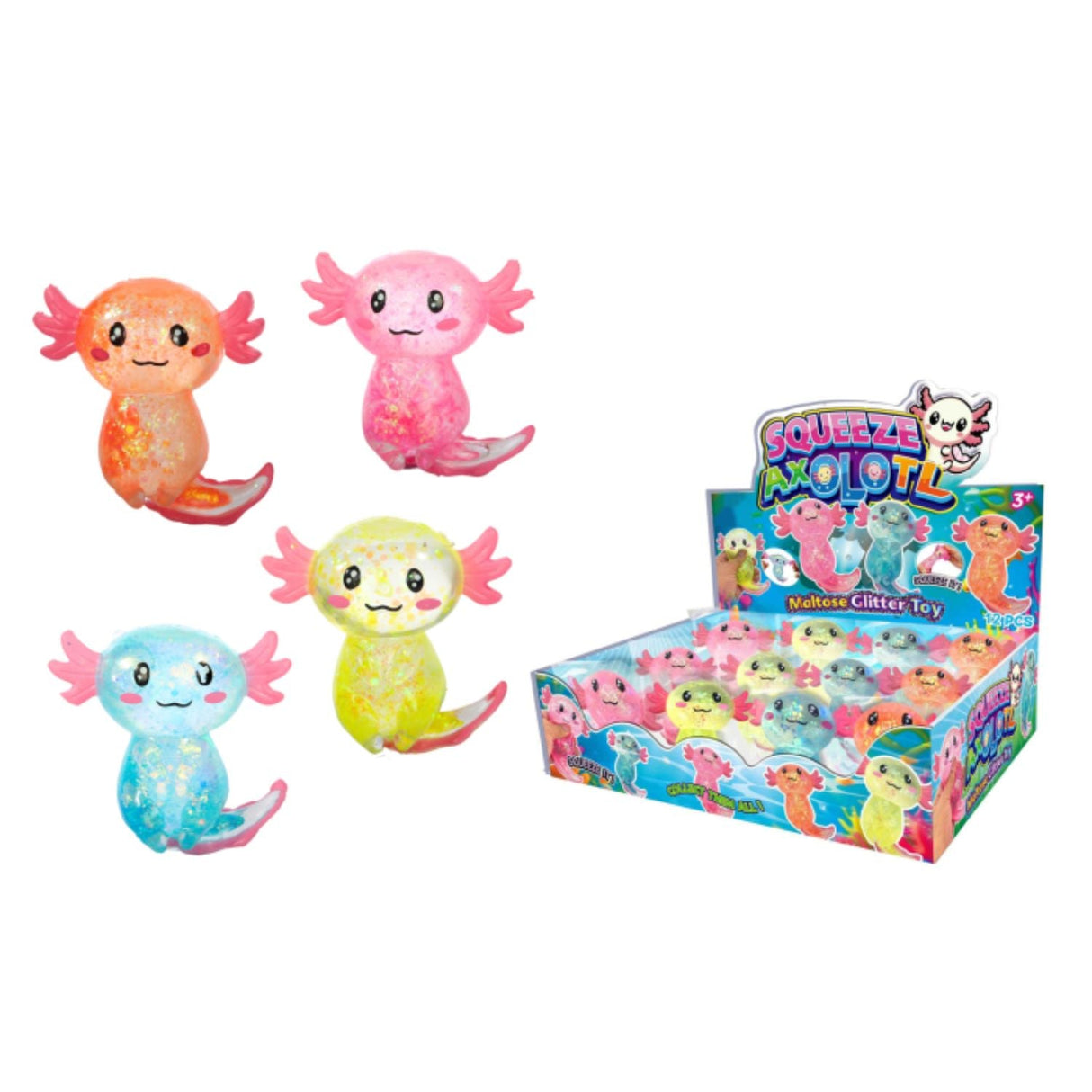 Squeezy Axolotl (Assorted) - Old Railway Line Garden Centre