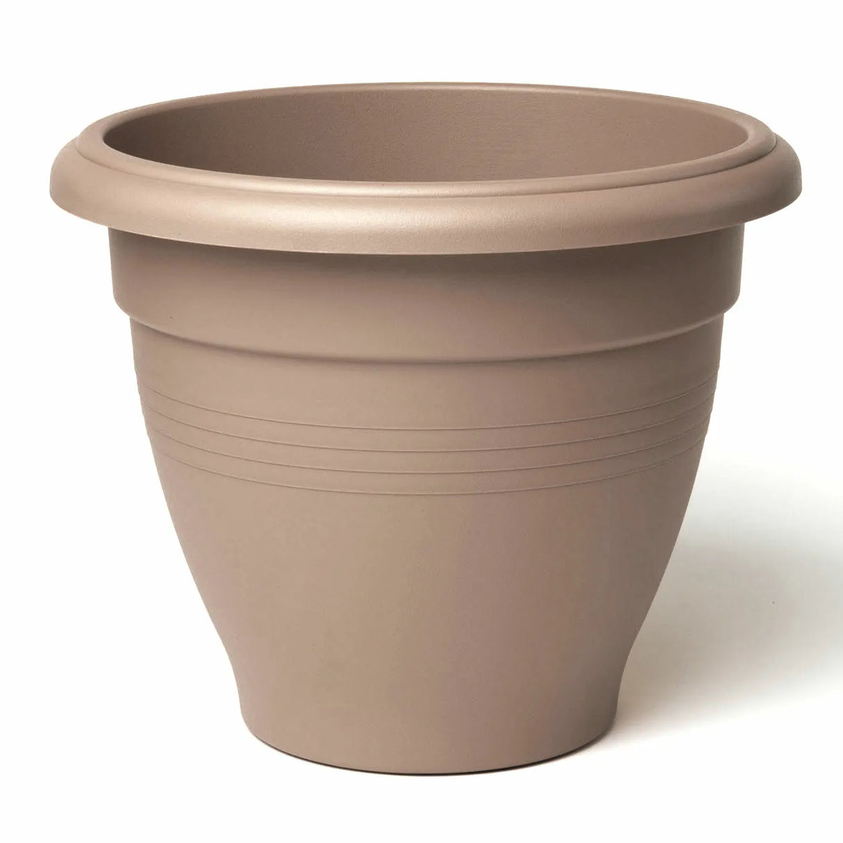Stewarts 50cm Mocha Palladian Plastic Garden Planter
