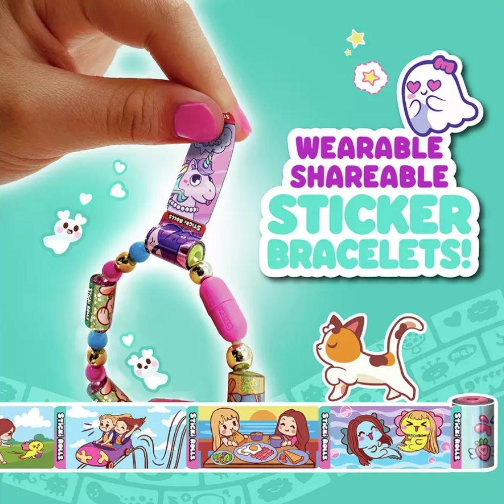 Sticki Rolls Anna & Erin BFF Bracelet Pack - Old Railway Line Garden Centre