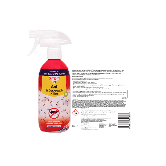 STV Zero In 500ml Ant & Cockroach Killer - Old Railway Line Garden Centre