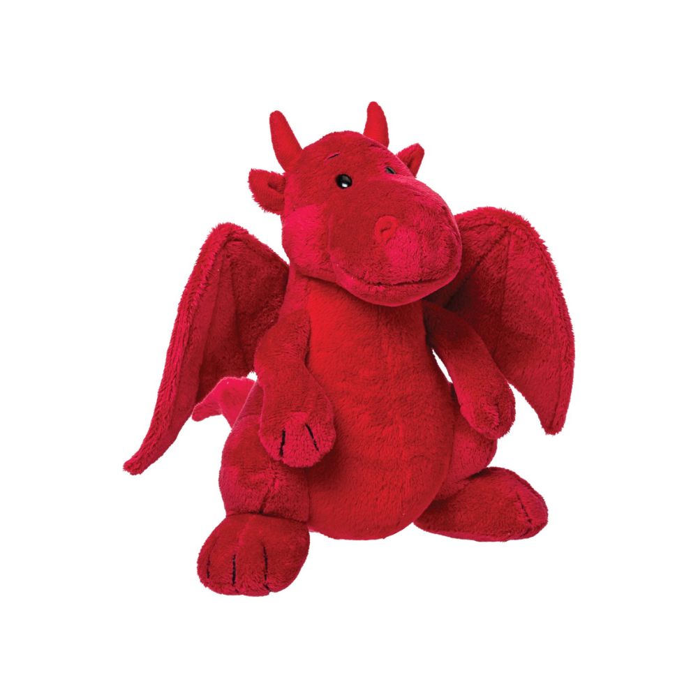 Suki 18cm Red Plush Sitting Dragon