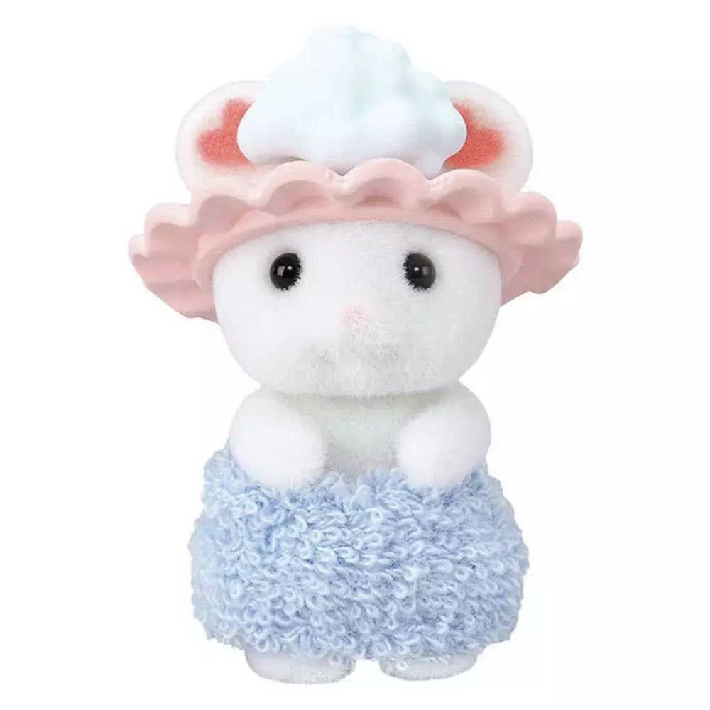 Sylvanian Families Bath Time Bubble Siblings Playset - Old Railway Line Garden Centre