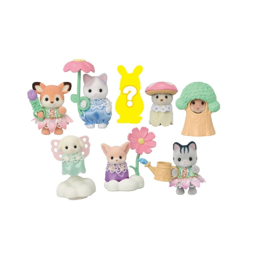 Sylvanian Families Blooming Baby Friends Blind Bag - Old Railway Line Garden Centre