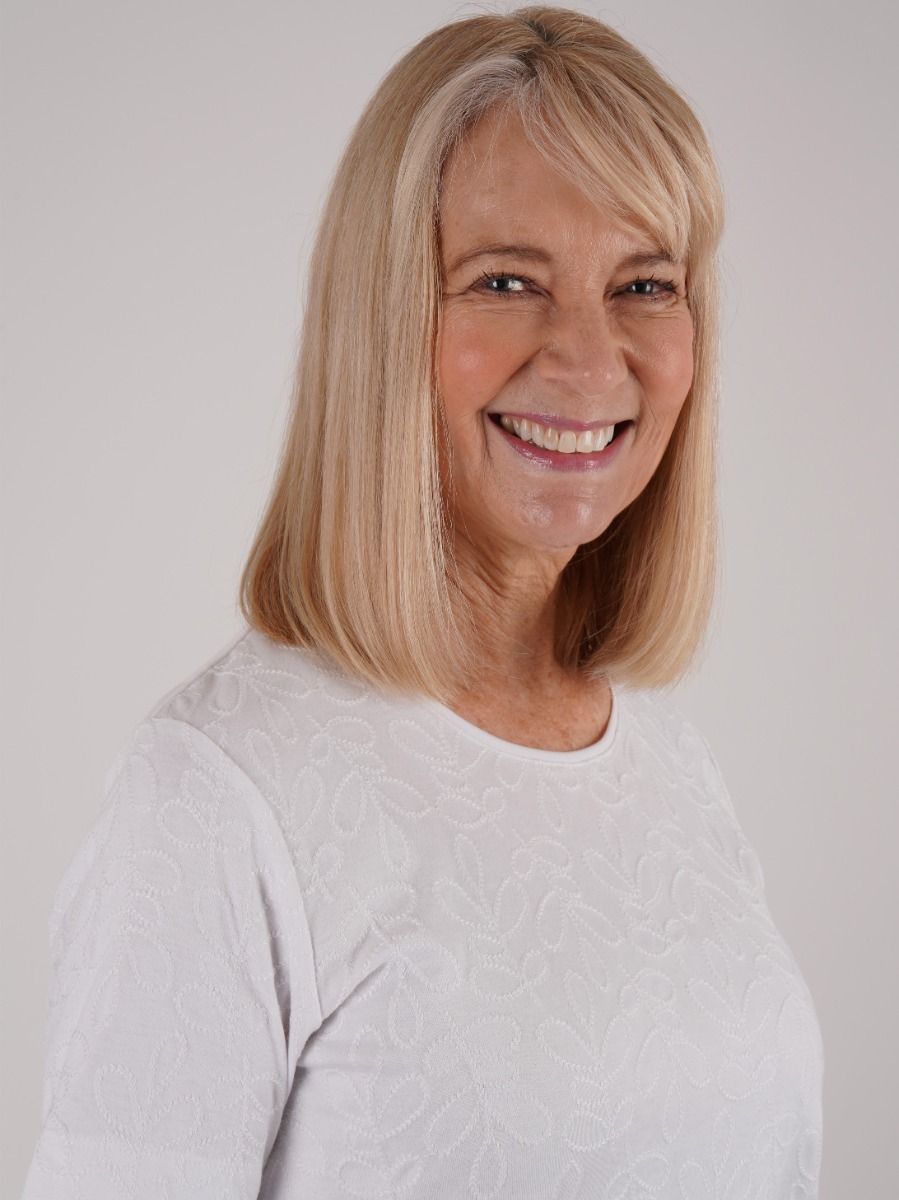 TIGI 14/16 White All Over Leaf Embroidery Top - T25-31A