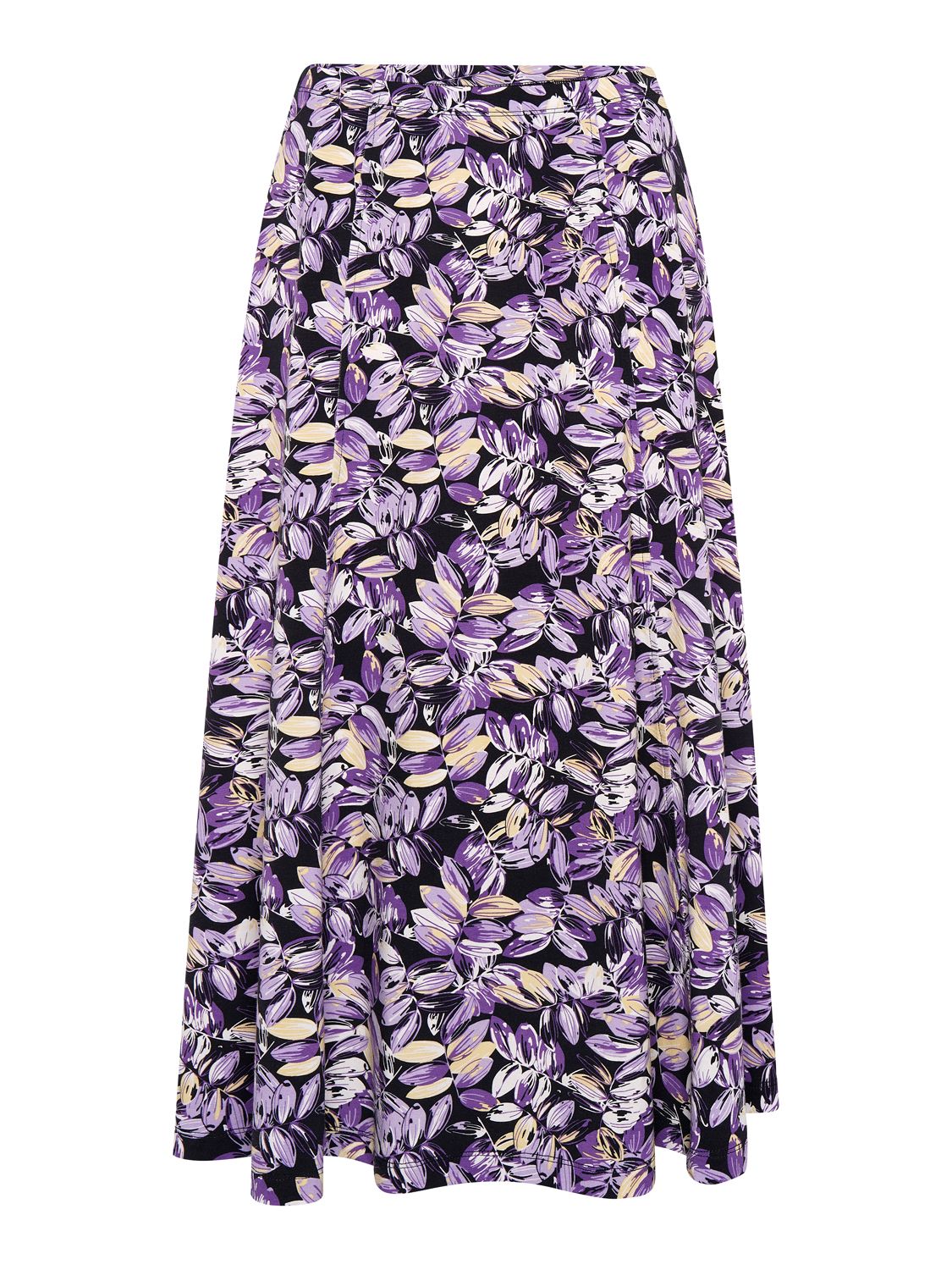TIGI 18/20 Short Lilac Impressionist Floral Skirt - T25-32ES