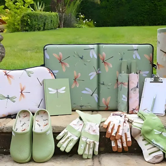 Town & Country Compact Umbrellas Dragonfly Cream