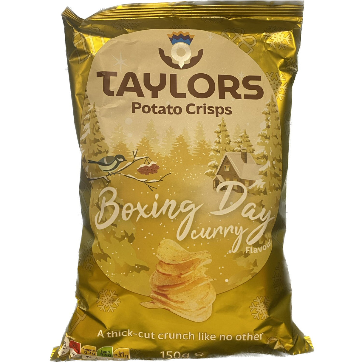 Taylors 150g Boxing Day Curry Sauce Crisps