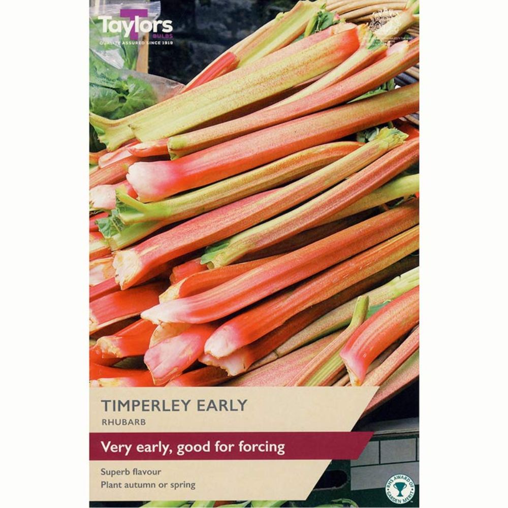 Taylors Early Rhubarb 'Timperley' Crown - Old Railway Line Garden Centre