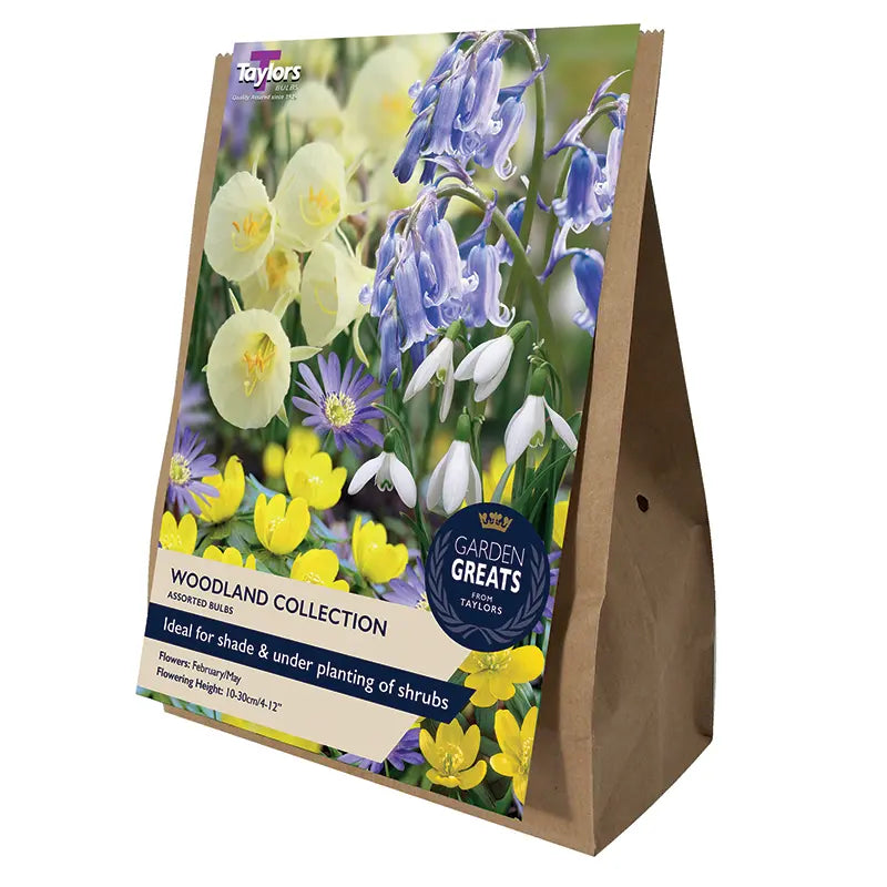 Taylors 40 Woodland Collection Spring Flowering Bulbs