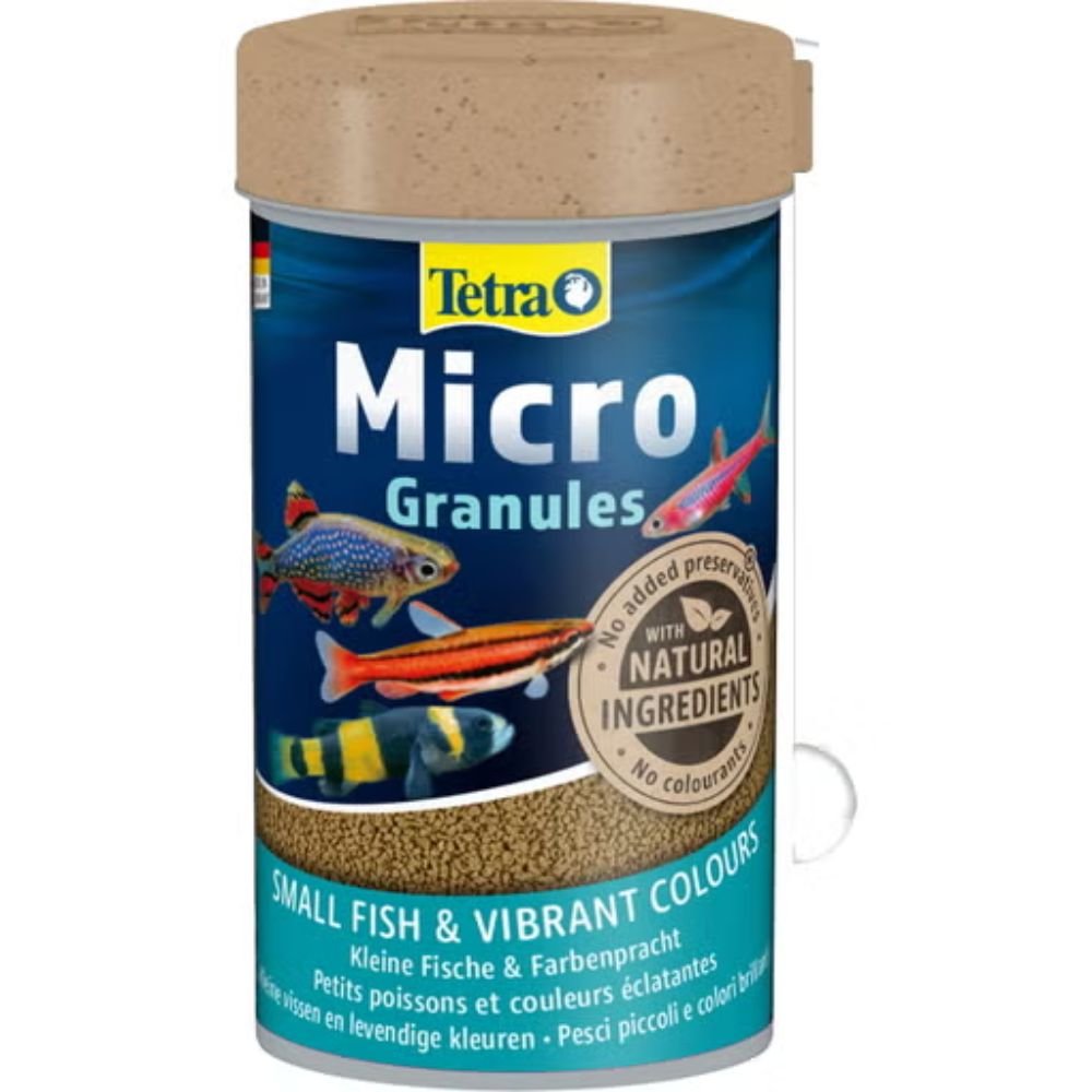 Tetra 100ml Micro Granules Fish Food - Old Railway Line Garden Centre
