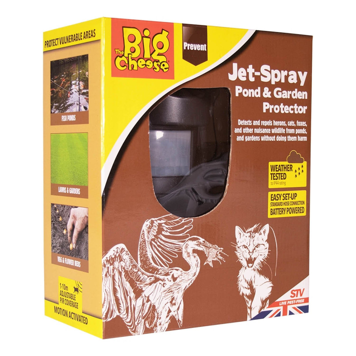 The Big Cheese Jet - Spray Pond & Garden Protector - Old Railway Line Garden Centre