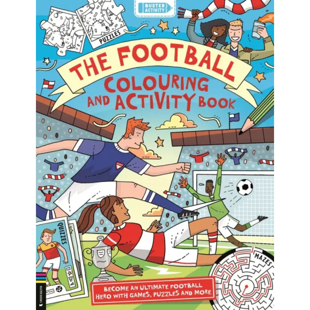 The Football Colouring & Activity Book By Clive Gifford