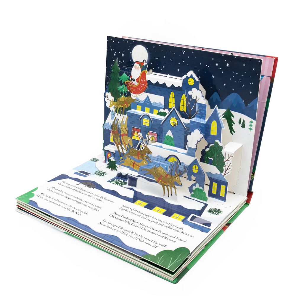 The Night Before Christmas Pop Up Book By Clement Clarke Moore